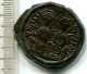 JUSTINII And SOPHIA AE Follis Constantinople 527AD Large M CON #ANC12422.75.U.A - Byzantine