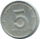 5 PFENNIG 1950 A DDR EAST ALLEMAGNE Pièce GERMANY #AD782.9.F.A - 5 Pfennig