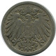5 PFENNIG 1899 A ALEMANIA Moneda GERMANY #DB145.E.A - 5 Pfennig