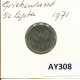 50 LEPTA 1971 GRECIA GREECE Moneda #AY308.E.A - Grecia