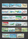 +140 TIMBRES  -  TRANSPORT - AVIONS - Avions