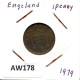 NEW PENNY 1979 UK GBAN BRETAÑA GREAT BRITAIN Moneda #AW178.E.A - 1 Penny & 1 New Penny