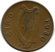 1 PENNY 1980 IRLAND IRELAND Münze #AY669.D.A - Irlande