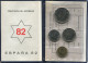 SPANIEN SPAIN 1980*82 Münze SET MUNDIAL*82 UNC #SET1260.4.D.A - Mint Sets & Proof Sets