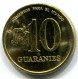 10 GUARANIES 1996 PARAGUAY UNC Coin #W11396.U.A - Paraguay
