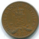 2 1/2 CENT 1971 ANTILLES NÉERLANDAISES Bronze Colonial Pièce #S10507.F.A - Nederlandse Antillen