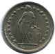 1/2 FRANC 1969 SUIZA SWITZERLAND Moneda #AZ143.E.A - Otros & Sin Clasificación