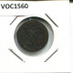 1755 UTRECHT VOC DUIT NIEDERLANDE OSTINDIEN NY COLONIAL PENNY #VOC1560.10.D.A - Niederländisch-Indien