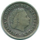 1/10 GULDEN 1957 NETHERLANDS ANTILLES SILVER Colonial Coin #NL12183.3.U.A - Antilles Néerlandaises