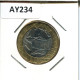 1000 LIRE 1997 ITALIEN ITALY Münze BIMETALLIC #AY234.2.D.A - 1 000 Lire