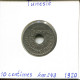 10 CENTIMES 1920 TUNISIA Coin Muhammad V #AP800.2.U.A - Túnez