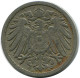 5 PFENNIG 1897 A GERMANY Coin #DB143.U.A - 5 Pfennig