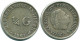 1/4 GULDEN 1967 NIEDERLÄNDISCHE ANTILLEN SILBER Koloniale Münze #NL11578.4.D.A - Netherlands Antilles