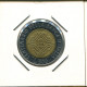 500 LIRE 1993 ITALY Coin BIMETALLIC #AR634.U.A - 500 Liras