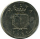 50 CENTS 1991 MALTA Coin #AZ316.U.A - Malta
