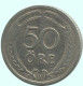 50 ORE 1921 W SWEDEN Coin RARE #AC696.2.U.A - Sweden