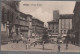 BOLOGNA -PIAZZA NETTUNO CON TRAM 1913 TARGHETTA ALBERGO DEL SANTUARIO LORETO - Bologna