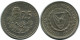 25 MILS 1963 CYPRUS Coin #AP275.U.A - Zypern