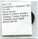 CONSTANTINE I MINTED IN ANTIOCH FOUND IN IHNASYAH HOARD EGYPT #ANC10616.14.F.A - Der Christlischen Kaiser (307 / 363)