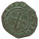 CRUSADER CROSS Authentic Original MEDIEVAL EUROPEAN Coin 0.8g/13mm #AC222.8.D.A - Other - Europe