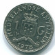 1 GULDEN 1978 ANTILLES NÉERLANDAISES Nickel Colonial Pièce #S12028.F.A - Netherlands Antilles