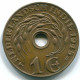 1 CENT 1945 D INDES ORIENTALES NÉERLANDAISES INDONÉSIE Bronze Colonial Pièce #S10461.F.A - Nederlands-Indië