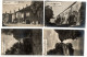 KAPUVAR (HONGRIE / HUNGARY / MAGYARORSZÁG) - LOT De 4 CARTES PHOTOS - VILLA - Hongrie