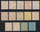 Hong Kong, 1921-37 Distintos Valores, MH. - Nuevos