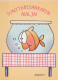PESCADO Animales Vintage Tarjeta Postal CPSM #PBS871.A - Pescados Y Crustáceos