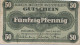 50 PFENNIG 1917 Stadt BÜREN Westphalia UNC DEUTSCHLAND Notgeld Banknote #PH186 - [11] Emissions Locales