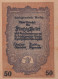 50 HELLER 1920 Stadt WERFEN Salzburg UNC Österreich Notgeld Banknote #PH070 - [11] Lokale Uitgaven