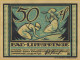50 PFENNIG 1921 Stadt BAD LIPPSPRINGE Westphalia DEUTSCHLAND Notgeld #PF895 - [11] Lokale Uitgaven