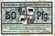 50 PFENNIG 1920 Stadt BERNKASTEL Rhine DEUTSCHLAND Notgeld Banknote #PI426 - [11] Local Banknote Issues