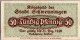 50 PFENNIG 1919 Stadt VILLINGEN Baden UNC DEUTSCHLAND Notgeld Banknote #PH299 - [11] Local Banknote Issues