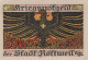 50 PFENNIG 1919 Stadt ROTTWEIL Württemberg UNC DEUTSCHLAND Notgeld #PH590 - [11] Local Banknote Issues