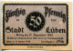 50 PFENNIG 1919 Stadt LÜBEN Silesia DEUTSCHLAND Notgeld Papiergeld Banknote #PL717 - [11] Local Banknote Issues