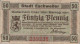 50 PFENNIG 1918 Stadt ESCHWEILER Rhine DEUTSCHLAND Notgeld Banknote #PG484 - [11] Emissions Locales