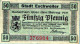 50 PFENNIG 1918 Stadt ESCHWEILER Rhine DEUTSCHLAND Notgeld Banknote #PG462 - [11] Emissions Locales