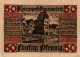50 PFENNIG 1918 Stadt DONAUWoRTH Bavaria DEUTSCHLAND Notgeld Banknote #PD420 - [11] Emissions Locales