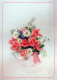 FLOWERS Vintage Postcard CPSM #PAS615.GB - Fleurs