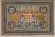 50 PFENNIG 1921 Stadt ETTLINGEN Baden UNC DEUTSCHLAND Notgeld Banknote #PB365 - [11] Emissions Locales