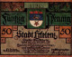 50 PFENNIG 1921 Stadt ERKELENZ Rhine UNC DEUTSCHLAND Notgeld Banknote #PB327 - [11] Emissions Locales
