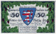 50 PFENNIG 1921 Stadt ERFURT Saxony UNC DEUTSCHLAND Notgeld Banknote #PB319 - Lokale Ausgaben