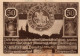 50 PFENNIG 1921 Stadt BÜRGEL Thuringia UNC DEUTSCHLAND Notgeld Banknote #PA329 - [11] Lokale Uitgaven