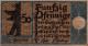 50 PFENNIG 1921 Stadt BERLIN UNC DEUTSCHLAND Notgeld Banknote #PA195 - [11] Emissions Locales