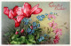 FLOWERS Vintage Postcard CPA #PKE715.GB - Fleurs