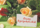 FLOWERS Vintage Postcard CPSM #PBZ359.GB - Blumen