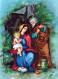 Virgen Mary Madonna Baby JESUS Christmas Religion Vintage Postcard CPSM #PBB937.GB - Virgen Mary & Madonnas