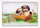 CHIEN Animaux Vintage Carte Postale CPSM #PAN661.FR - Cani