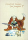 PERRO Animales Vintage Tarjeta Postal CPSM #PBQ622.ES - Cani